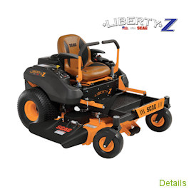 Scag Liberty Z Zero Turn Riding Lawnmower